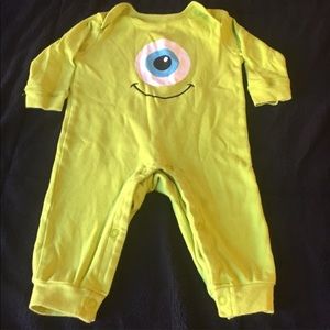 9M  Mike Wazowski (Monsters Inc) one piece outfit